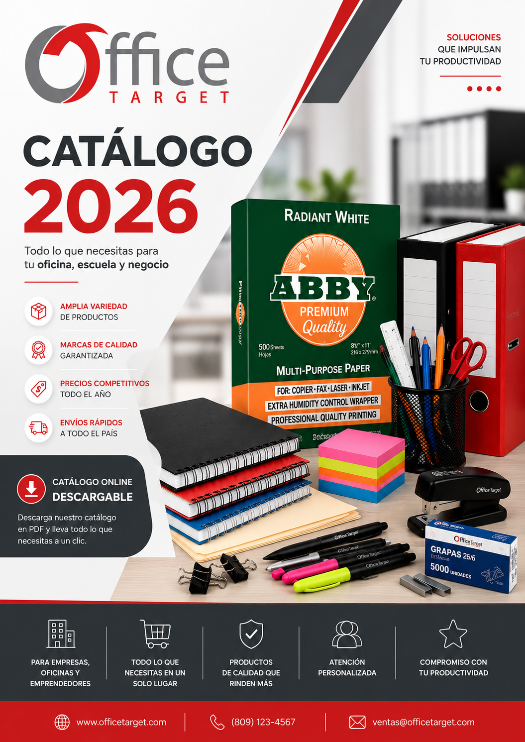 Catálogo Papelería 2026